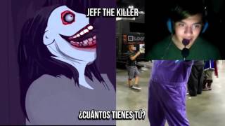 JEFF THE KILLER VS JASON VOORHEES ║ COMBATES MORTALES DE RAP ║ JAYFREACCIÓN [upl. by Sirahc]