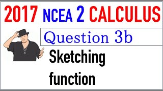 2017 NCEA 2 Calculus Exam Q3b [upl. by Attela]