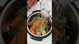 Instant Pot Chicken Bone Broth  Easy Flavorful HighProtein Chicken Broth  The Floral Apron [upl. by Korey]