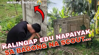 KALINGAP EDU MAY KAKAIBANG NA SCOUT  BAHAY NA WALANG BUBONG  Kalingap RAB [upl. by Nered]