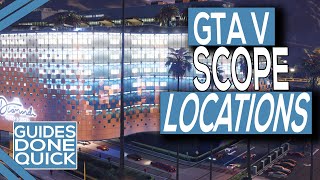 GTA Online Diamond Casino Heist Scope Guide All Access Points [upl. by Harsho355]