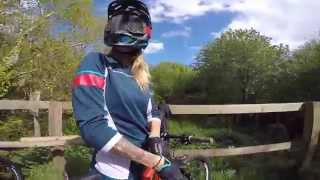 A 15 second mountain bike blast at Scadson  Juliet Elliott [upl. by Elletsyrc581]