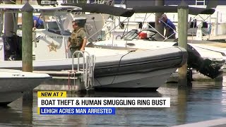 Charlotte County boat motor theft linked to human smuggling case [upl. by Esiled]