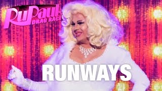 Jaymes Mansfields Runways  RuPauls Drag Race Season 9 [upl. by Edelman588]