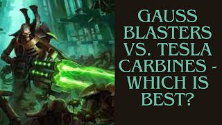 Gauss Blaster vs Tesla Carbine  Which Is Best [upl. by Marlin]