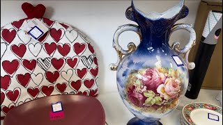 MEISSEN VASE Antique UK Shop with Me [upl. by Hctub]