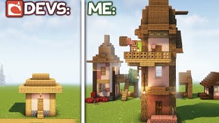 I Redesigned ALL the Minecraft Villager houses [upl. by Terrance]