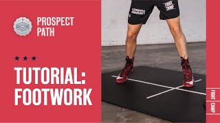 Boxing Footwork  Beginner Drills  Step While Punching [upl. by Bannerman471]