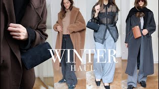 Winter Haul  Pieces for Casual and Festive Outfits  What I Wear on a Snowy Day ⛄️ [upl. by Pembrook]