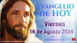 Evangelio de HOY Viernes 16 de agosto 2024 Mt 19312 quoty serán los dos una sola carnequot [upl. by Adiehsar199]