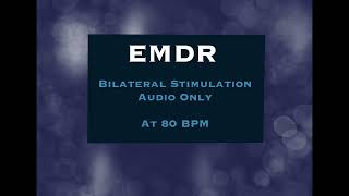 Bilateral Stimulation Alternative Sound EMDR  80 bpm Activating [upl. by Christiane]