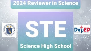 2024 Science Reviewer for STE Incoming Grade 7  NAT 6  Science High School Exam [upl. by Aehtorod]