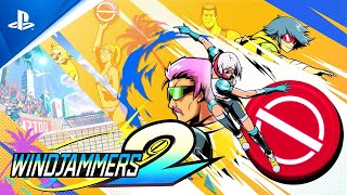 Windjammers 2  Animated Launch Trailer  PS4 [upl. by Norton351]