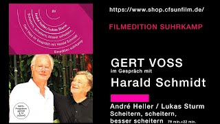 Gert Voss im Gespräch mit Harald Schmidt  Scheitern scheitern besser scheitern  Edition Suhrkamp [upl. by Teteak59]