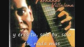 Fernandito Villalona  Solo tu with Lyrics [upl. by Clarise]