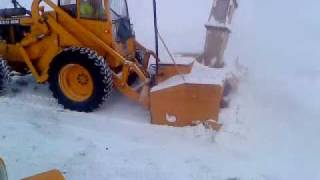 volvo bm 641 och snöslunga 3 snowblower [upl. by Naawaj]