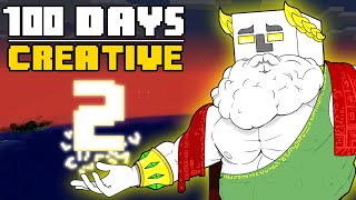 100 Days  Minecraft Creative 2 [upl. by Nash]