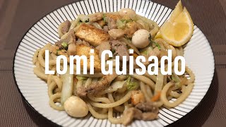 Lomi Guisado Recipe  The Foodie Ninja [upl. by Hickie]