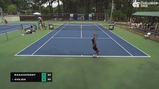 Nishesh Basavareddy 🇺🇸 Vs Trevor Svajda 🇺🇸 Highlights LITTLE ROCK 2024 [upl. by Eedrahc462]