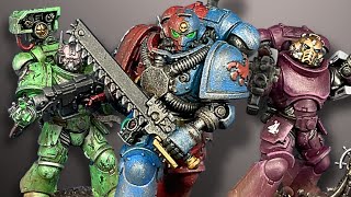 Kitbashing Iron Hands Successors Space Marines For Warhammer40k [upl. by Billmyre]