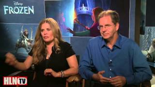 FROZEN interview regisseurs Jennifer Lee amp Chris Buck [upl. by Denison]