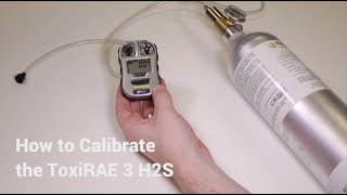 ToxiRAE 3 H2S  How to Manually Calibrate Expert Tips [upl. by Eceerahs]