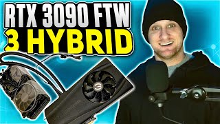 EVGA RTX 3090 FTW3 Hybrid Install and Review [upl. by Behah]