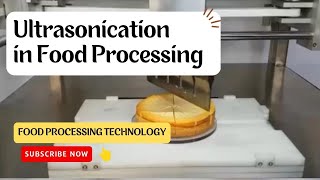 What is Ultrasound in Food Processing  Food Science and Technology  Food Processing Industry [upl. by Peltz]