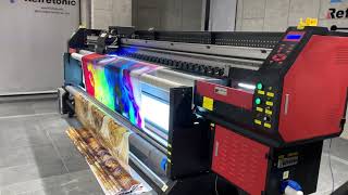 Stretch Ceiling Film Printer [upl. by Yenahteb]