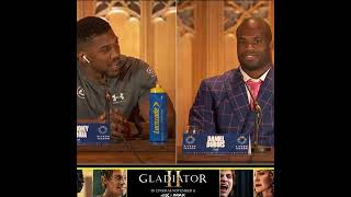 Daniel Dubois Cuts Off Anthony Joshua At Presser amp Regrets It 🤣 [upl. by Nuhsal549]