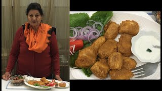 Amritsari Fish Fry  Tartar Sauce  Kachumber Salad Punjabi Specialty Fish Fritters Eng Subtitles [upl. by Winnick]