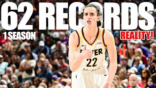 UNBELIEVABLE Caitlin Clark SMASHED 62 RECORDS In Rookie WNBA Season History Will Never Be The Same [upl. by Seve]