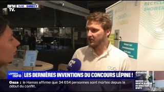 BFMTV  Foire de Paris les dernières inventions du concours Lépine  4 mai 2024 [upl. by Mohun]