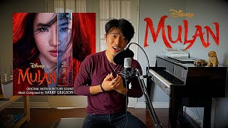 LOYAL BRAVE TRUE from Disneys quotMulanquot  Christina Aguilera  MALE COVER [upl. by Leroj]