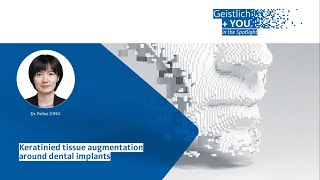 Keratinized tissue augmentation around dental implants  Dr Peihui Ding [upl. by Coffee]