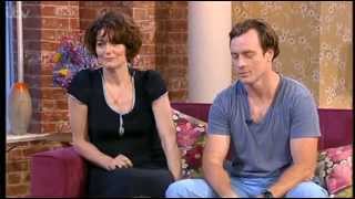 Toby Stephens and Anna Chancellor on This Morning 09072013 [upl. by Klemens]