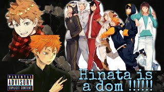 HINATA HAREM  HINATA IS A DOM  HAIKYUU  SLIGHT OIHINA AND KENHINA [upl. by Odraode837]