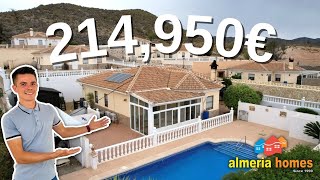 SOLD Property for sale in Almeria  3 bedroom villa in Arboleas  Villa Refugio  AH13773 [upl. by Iphigenia]