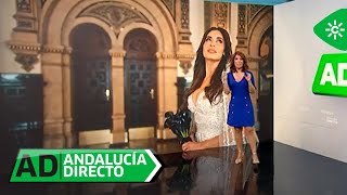 Andalucía Directo  Pilar Rubio se presenta por sorpresa en una boda gitana celebrada en Huelva [upl. by Goldie]