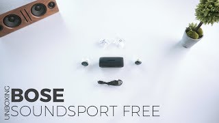 Bose Soundsport free Headphones Unboxing [upl. by Sanders]