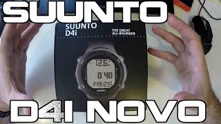 Suunto D4i Novo Review  Freediving  Scuba diving watch [upl. by Beberg418]