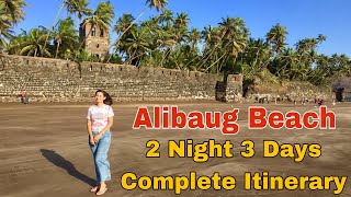 Alibaug Complete Itinerary  2 night 3 days tour Alibaug  Best Beach near Pune  Findingindia [upl. by Neom]