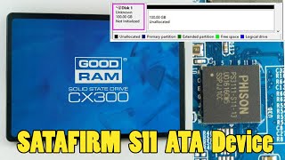 FIXING problem Disk Unknow not initialized  SATAFIRM S11 REPAIR SSD  Kingston sa400 GoodRam cx300 [upl. by Ob]