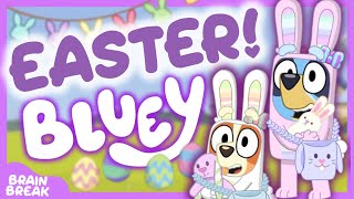 🪺Blueys Easter Day🐰🌻Would You Rather Game Brain Break for kids  Danny Go Noodle amp just dance [upl. by Akirdnuhs]