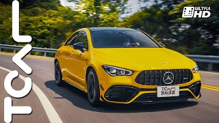 【新車試駕】黯夜暴君 MercedesAMG CLA 45 S 4MATIC Coupé 黯夜版 德哥試駕TCar [upl. by Airtal]