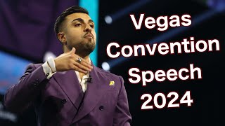 Nima Attar WFG Vegas Convention Speech 2024 [upl. by Isidoro421]