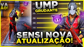 SAIU a MELHOR SENSIBILIDADE COM e SEM DPI para SUBIR CAPA no FREE FIRE na NOVA ATUALIZAÇÃO 🔥 [upl. by Nivre337]