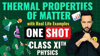 Thermal properties of matter One Shot Physics  Class 11th with Ashu Sir  Science and fun [upl. by Daniala]