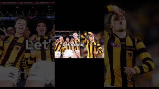 Hawthorn making it to the finals [upl. by Eidda]