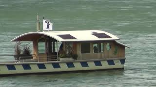 Basel Ferry  Klingental Fähre quotVogel Gryffquot [upl. by Parrie]